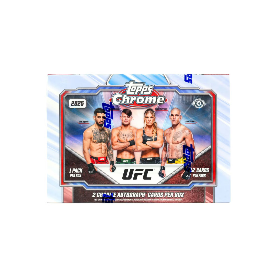 2025 Topps Chrome UFC Breakers Delight Trading Cards