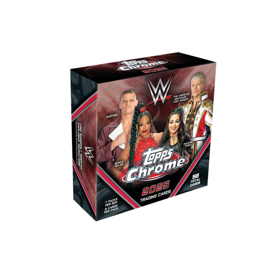 2025 Topps Chrome WWE Mega Trading Cards