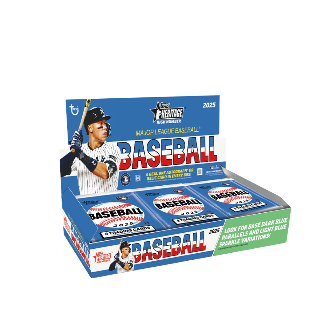 2025 Topps Heritage High Number Baseball Hobby Trading Cards