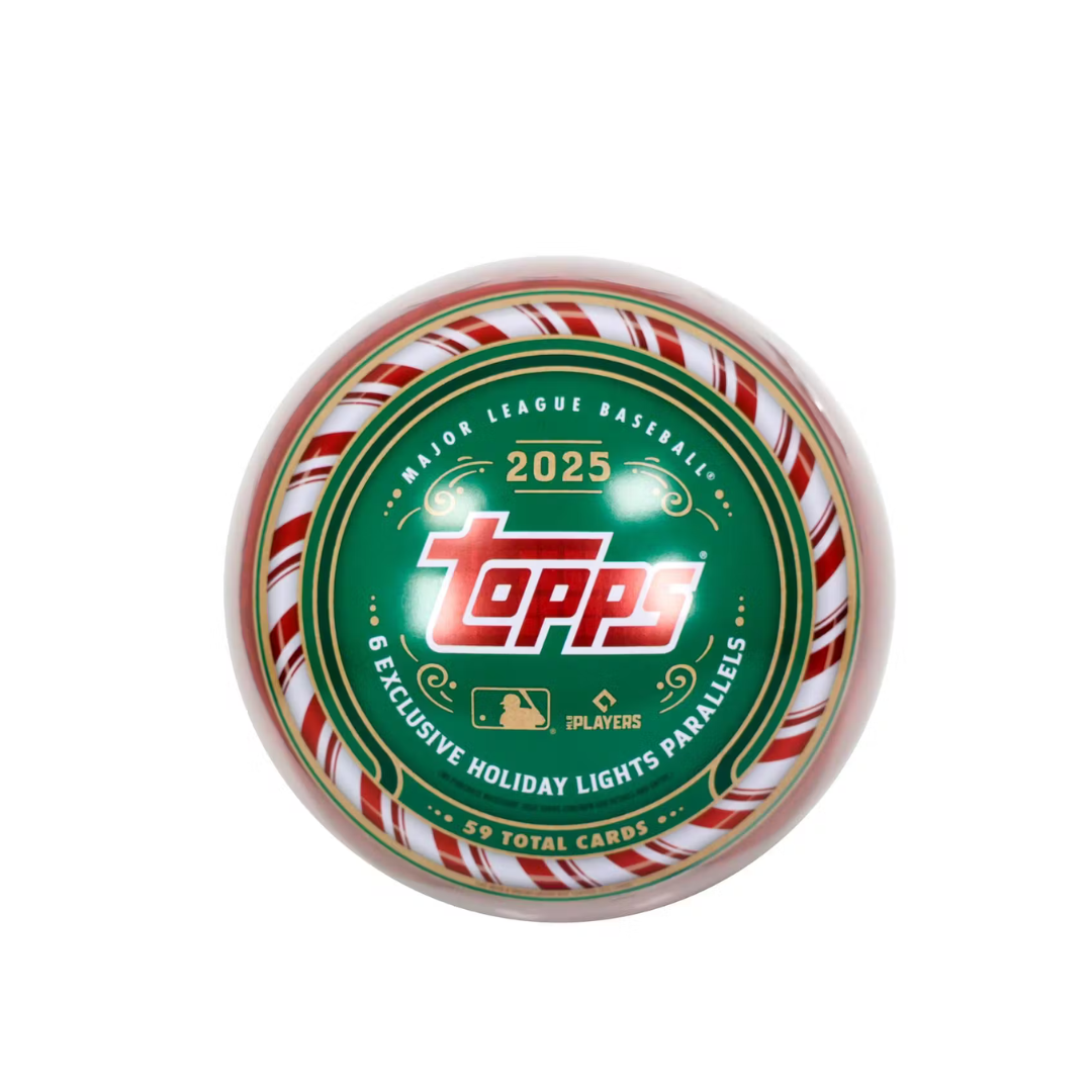2025 Topps Holiday Baseball Tins Trading Cards