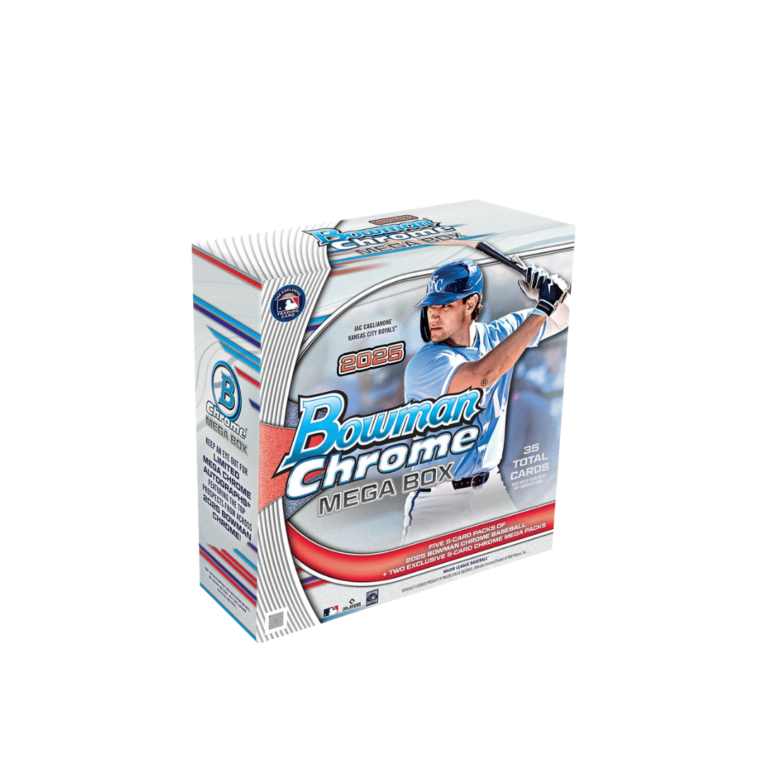 2025 Bowman Chrome Baseball Mega Trading Cards