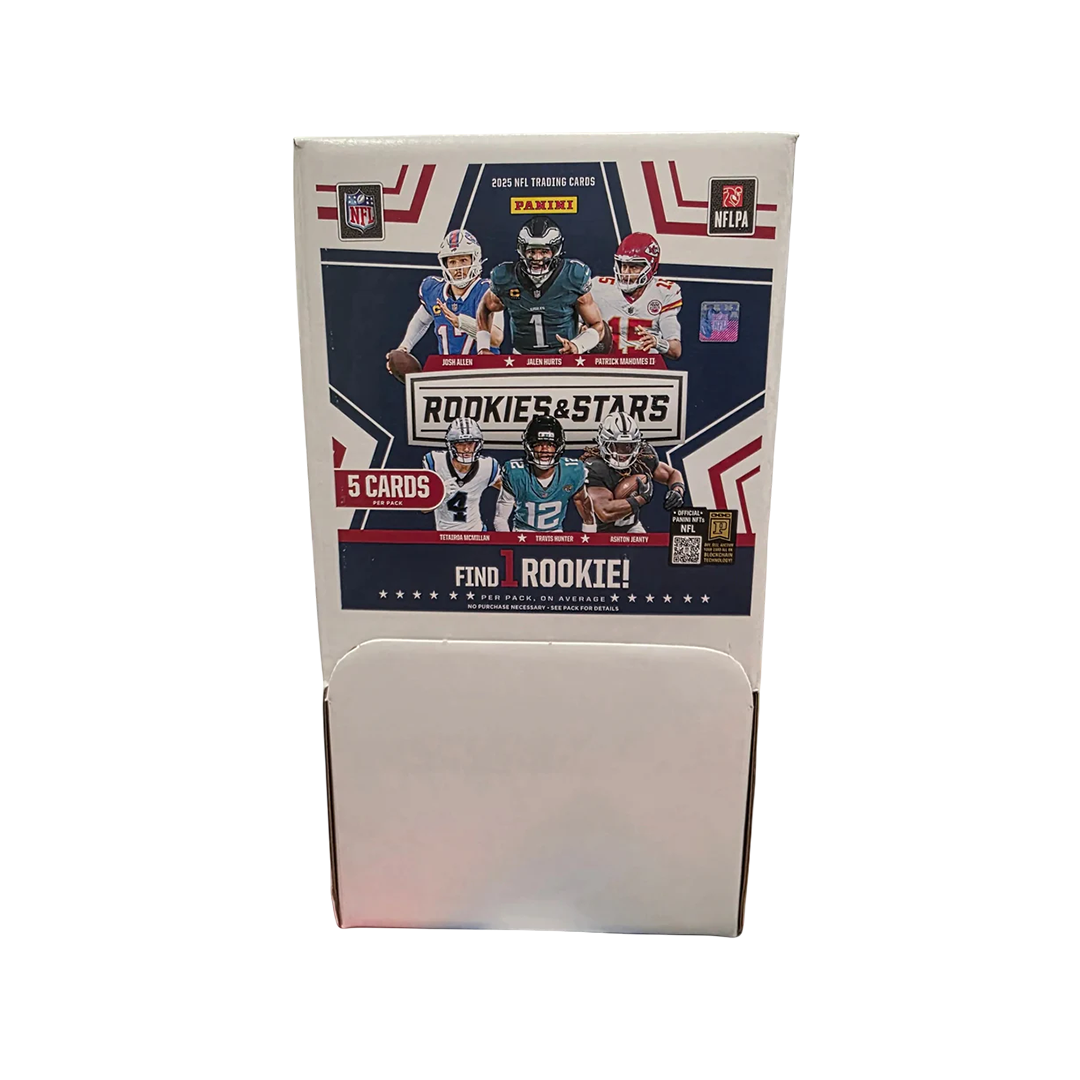 2025 Panini Rookies & Stars Football Gravity Feed Trading Cards