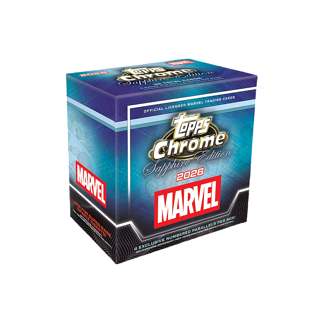 2026 Topps Chrome Sapphire Marvel Hobby Box