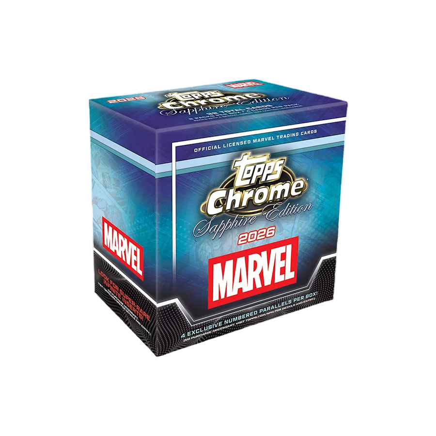 2026 Topps Chrome Sapphire Marvel Hobby Box