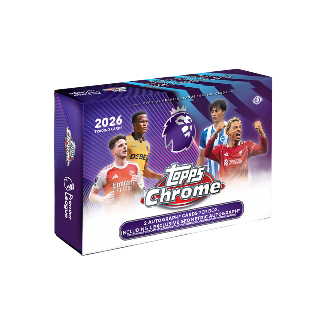 2026 Topps Chrome Premier League Breakers Delight Trading Cards