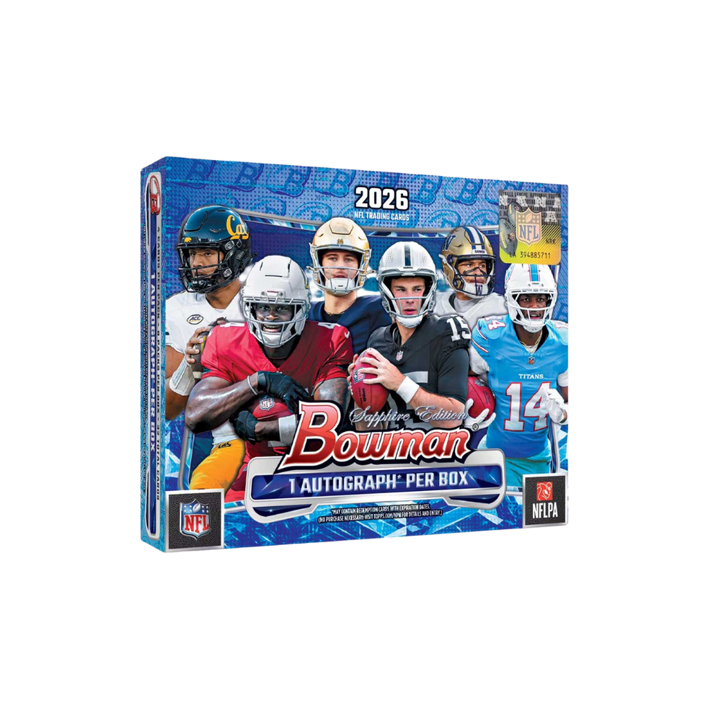 2026 Bowman Football Sapphire Edition Box