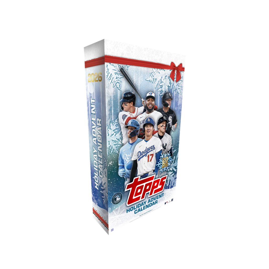 2026 Topps Baseball Holiday Calendar Box