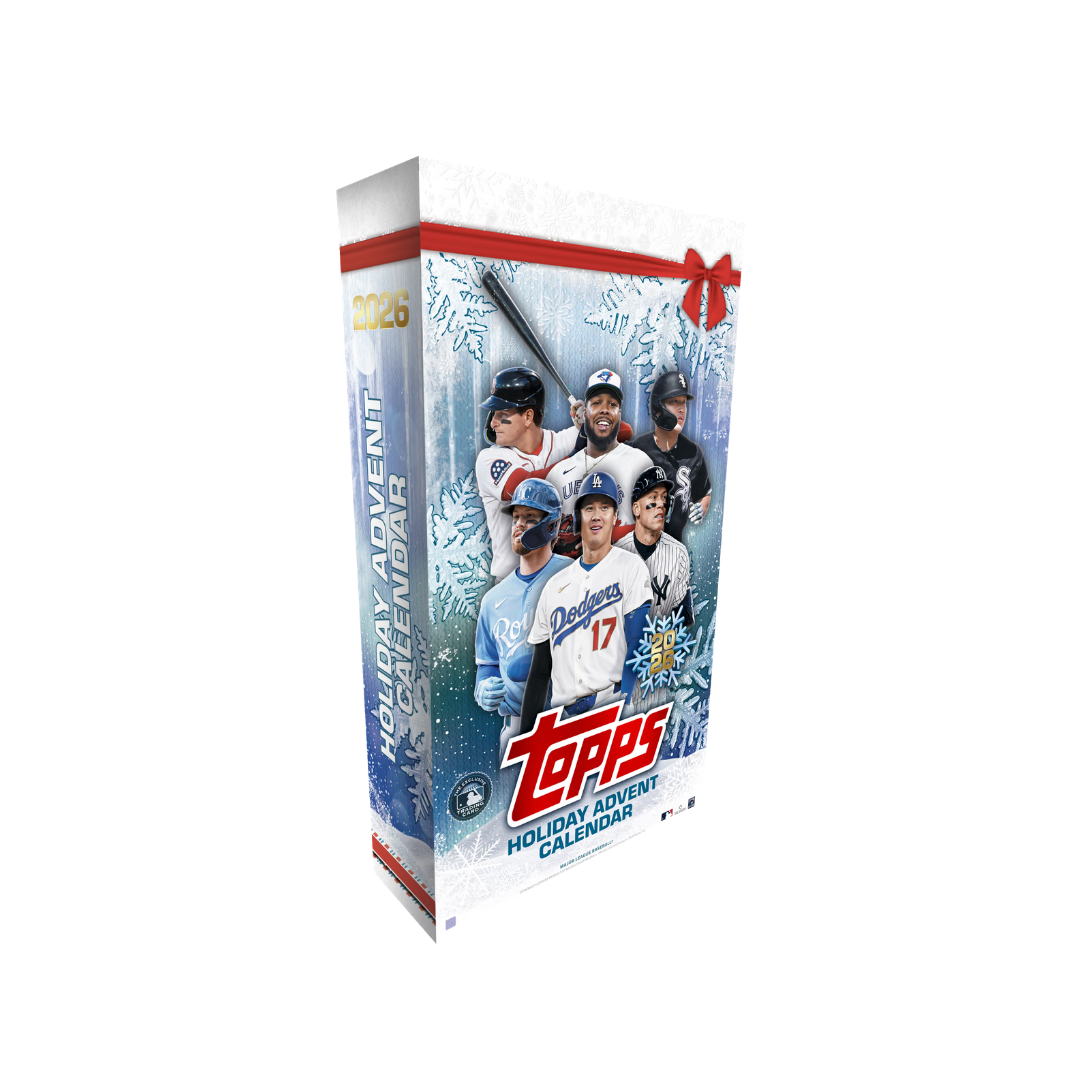 2026 Topps Baseball Holiday Calendar Box