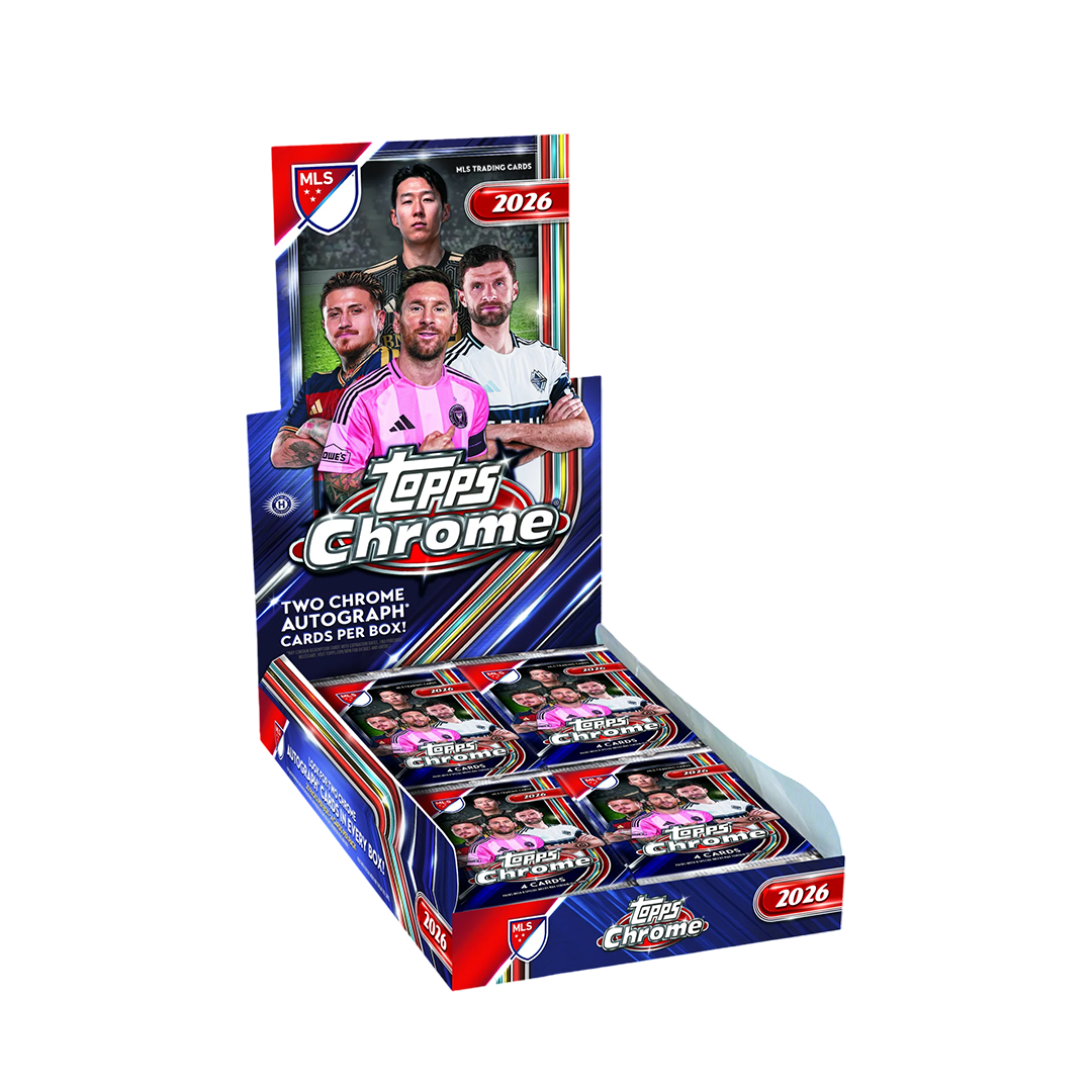 2026 Topps Chrome Soccer MLS Hobby Box