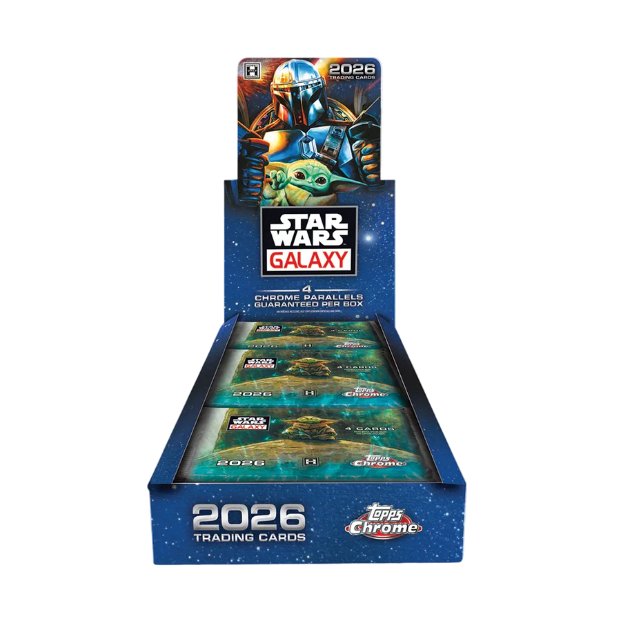2026 Topps Chrome Star Wars Galaxy Hobby Box