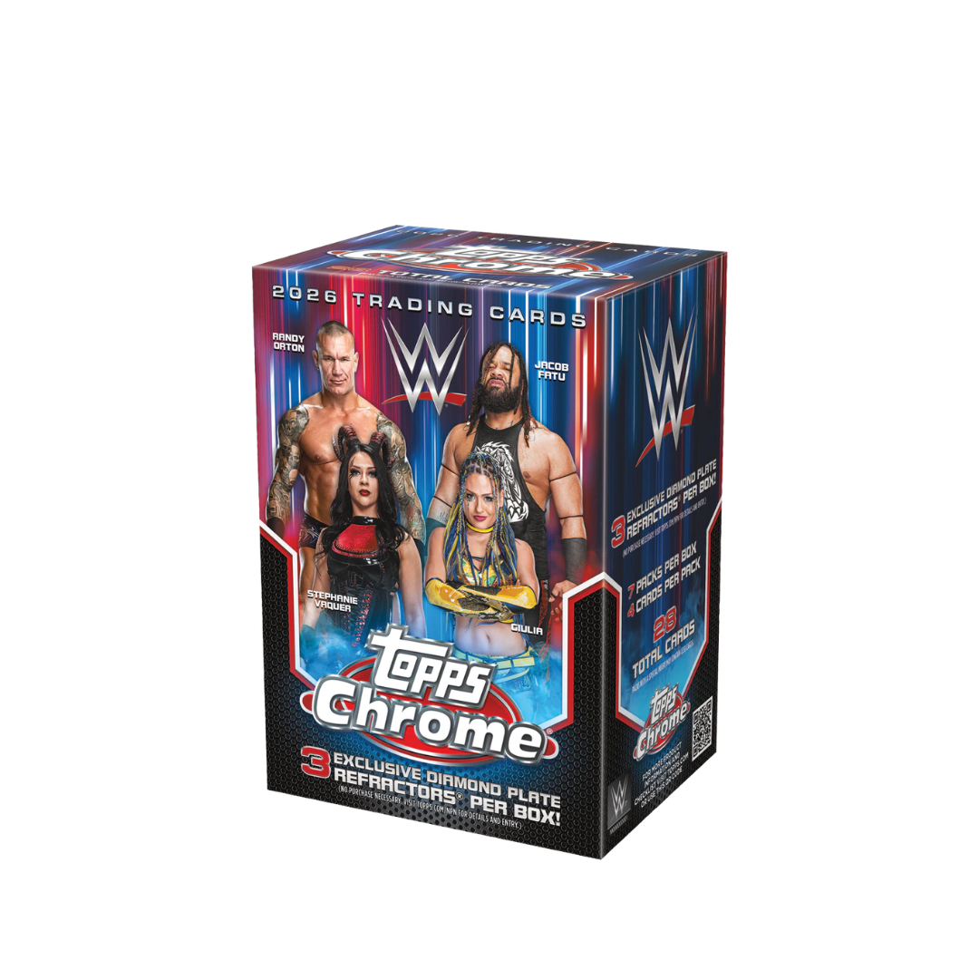 2026 Topps Chrome WWE Blaster Trading Cards