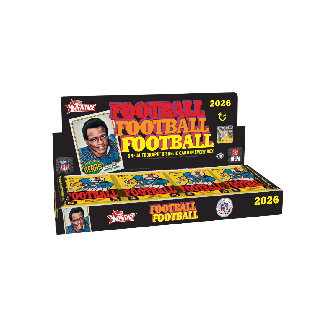 2026 Topps Heritage Football Hobby Box