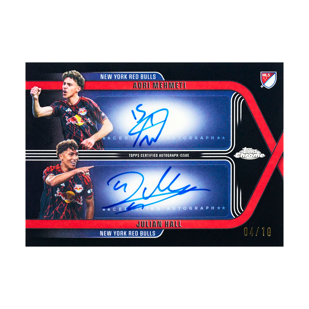 2026 Topps Chrome Soccer MLS Hobby Box