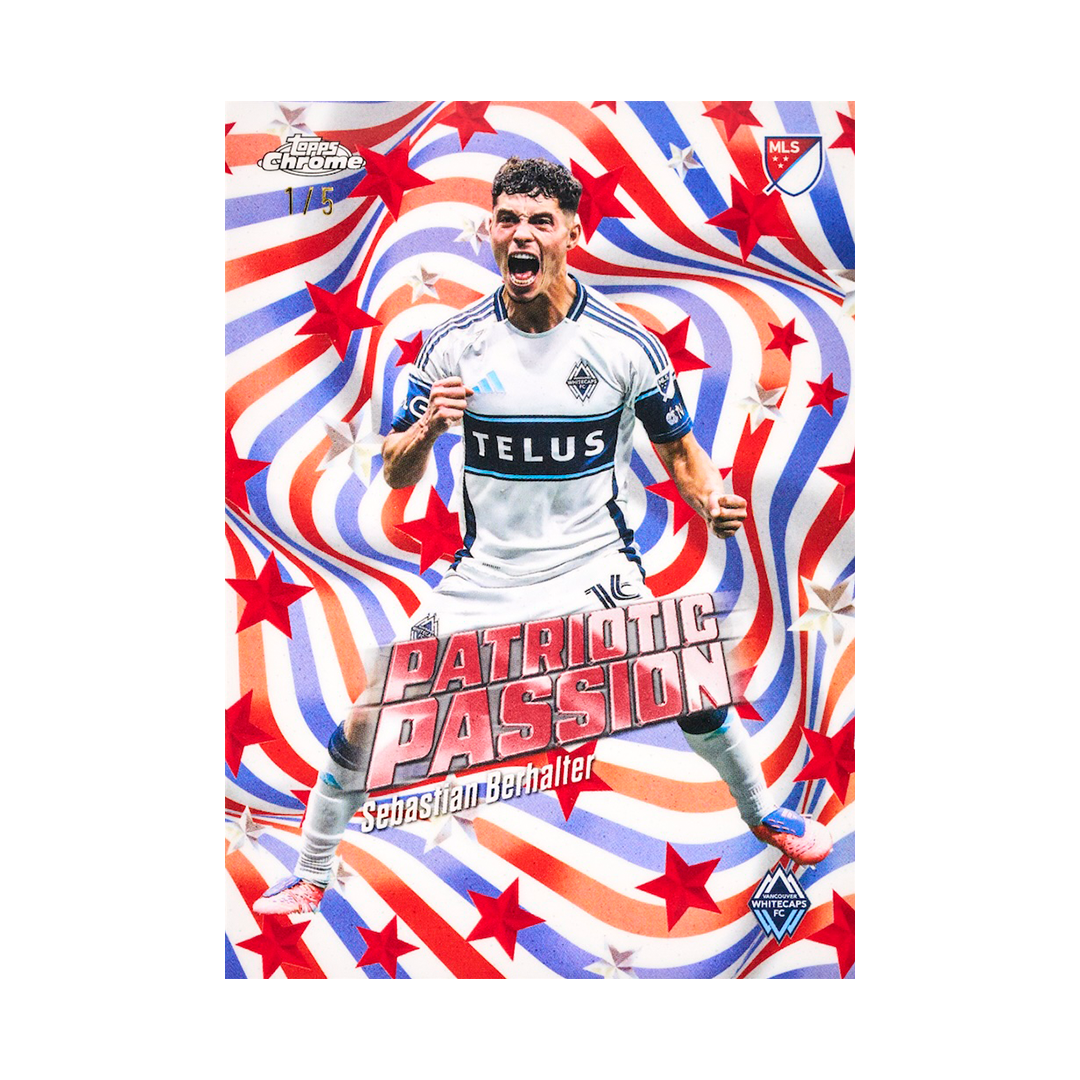 2026 Topps Chrome Soccer MLS Hobby Box