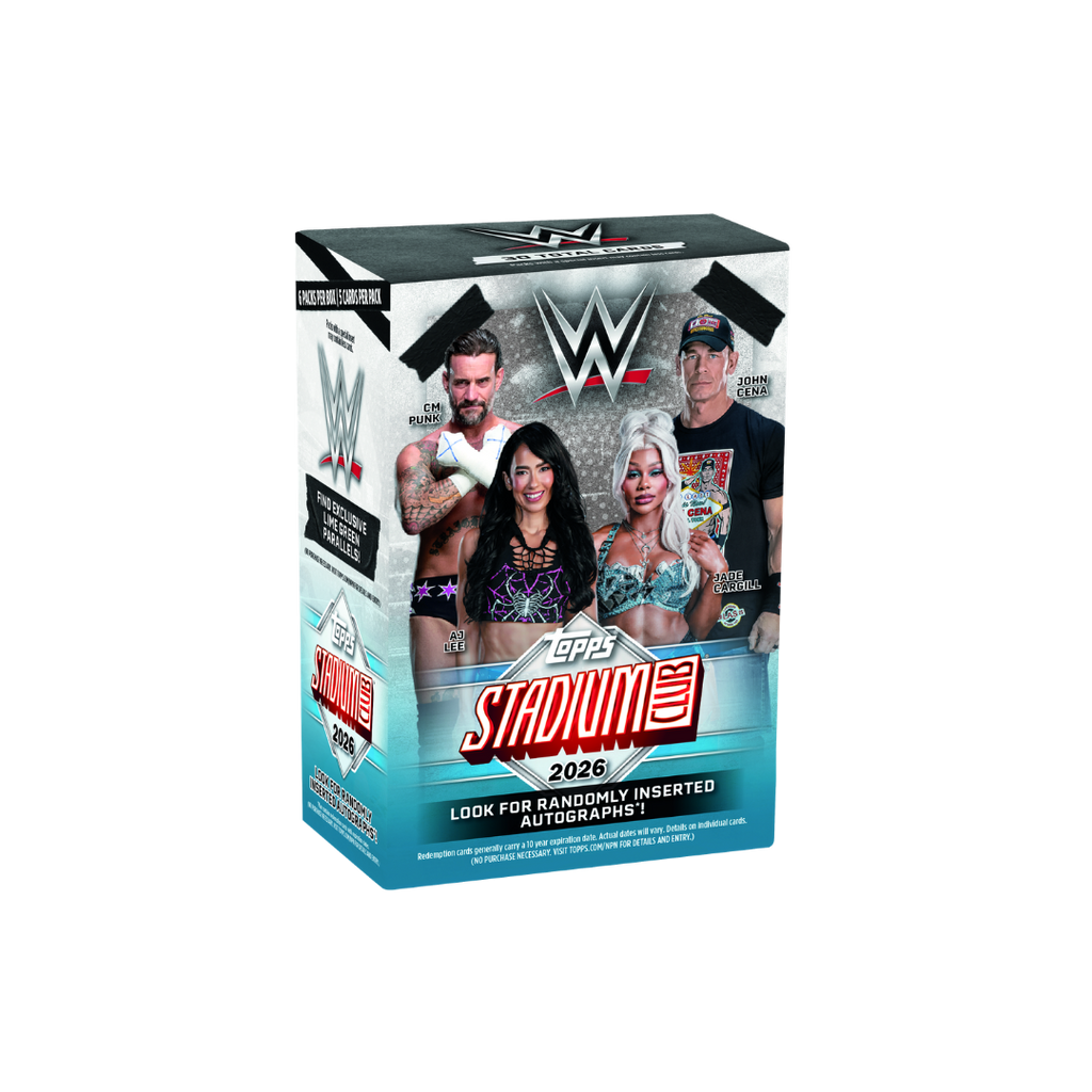2026 Topps Stadium Club WWE Wrestling Blaster Box