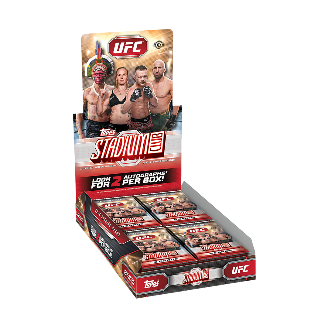 2026 Topps UFC Stadium Club Hobby Box