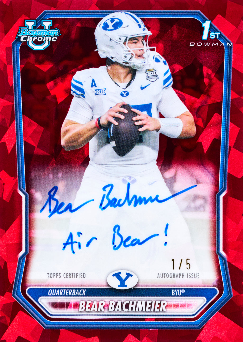 2026 Bowman Football Sapphire Edition Box