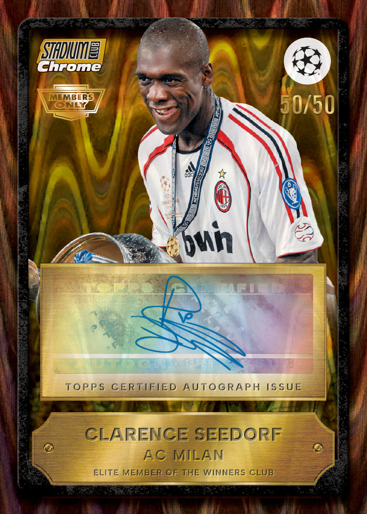 2025-26 Topps Chrome UEFA Champions League Stadium Club MEMBERS ONLY Hobby