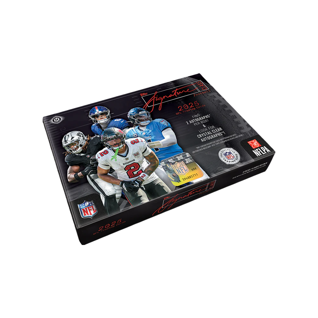 BREAK#211 TUESDAY 2025 Topps Signature Class Football Hobby Pick Your Team (NM) 06/23/26 04:30 PM EST or RIP ON FILL