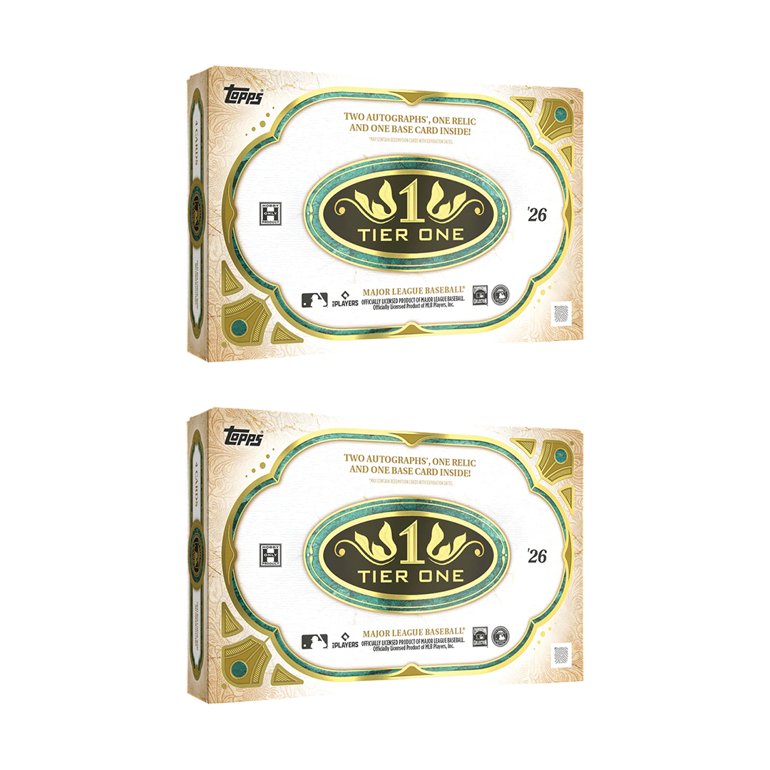 BREAK#216 **NEW RELEASE** WEDNESDAY 2026 Topps Tier One Baseball Hobby (x2) Pick Your Team (MD) 06/24/26 09:00 AM EST or RIP ON FILL