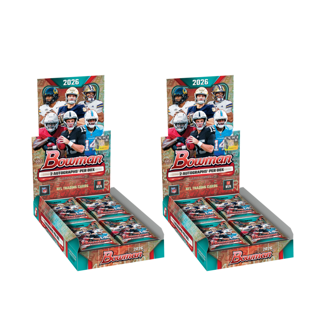 BREAK#216 2026 Bowman Football Hobby (x2) Team Break 10/02/26 09:00 AM EST