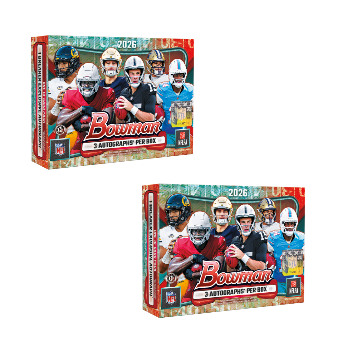 BREAK#235 2026 Bowman Football Breaker's Delight (x2) Team Break 10/03/26 12:00 PM EST