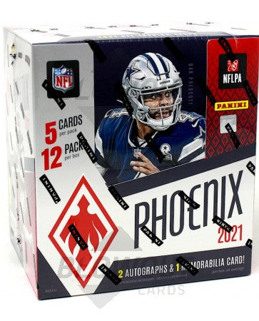 2021 Panini Phoenix Football Hobby Trading Card Box