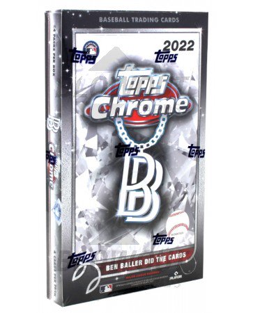 2022 Topps Chrome Baseball Ben Baller Edition Trading Card Box