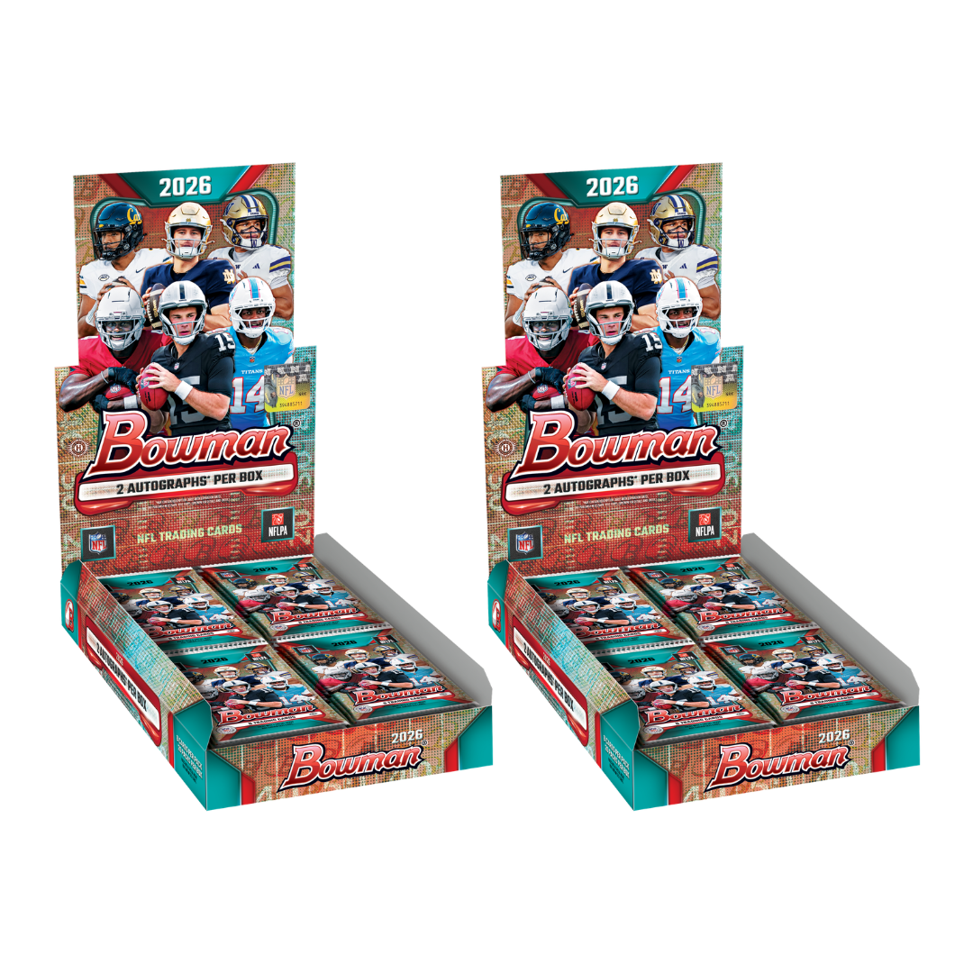 BREAK#238 2026 Bowman Football Hobby (x2) Team Break 10/04/26 11:00 PM EST