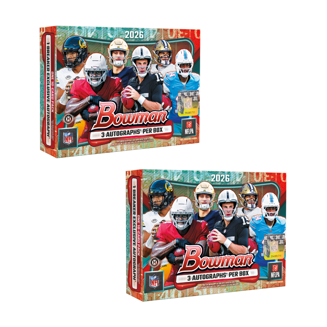 BREAK#240 2026 Bowman Football Breaker's Delight (x2) Team Break 10/04/26 01:00 PM EST