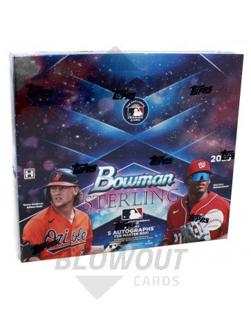2023 Bowman Sterling Baseball Hobby Trading Card Box
