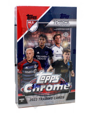 2023 Topps Chrome MLS Soccer Hobby Box