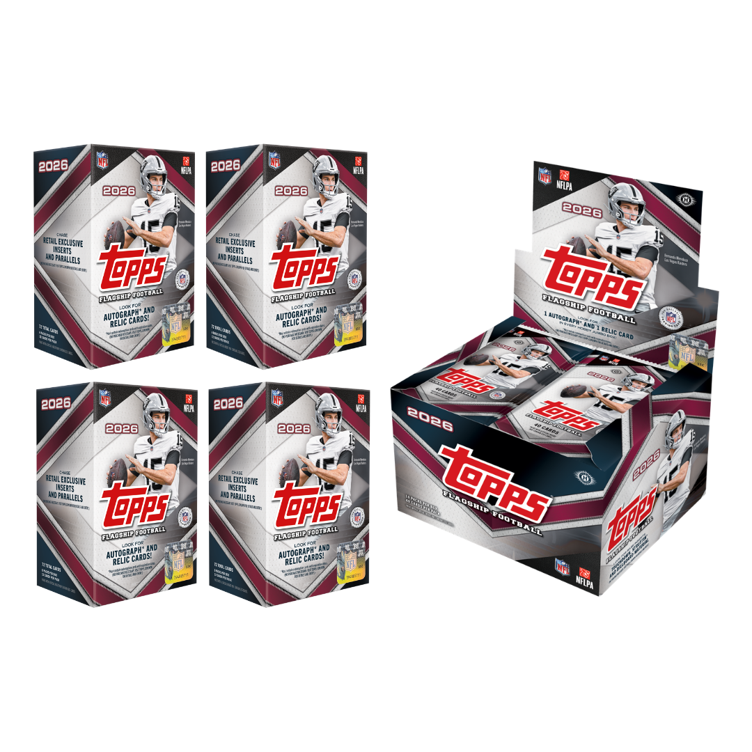 BREAK#241 2026 Topps Football Jumbo + Topps Football Blaster (x4) Team Break 10/05/26 10:00 AM EST
