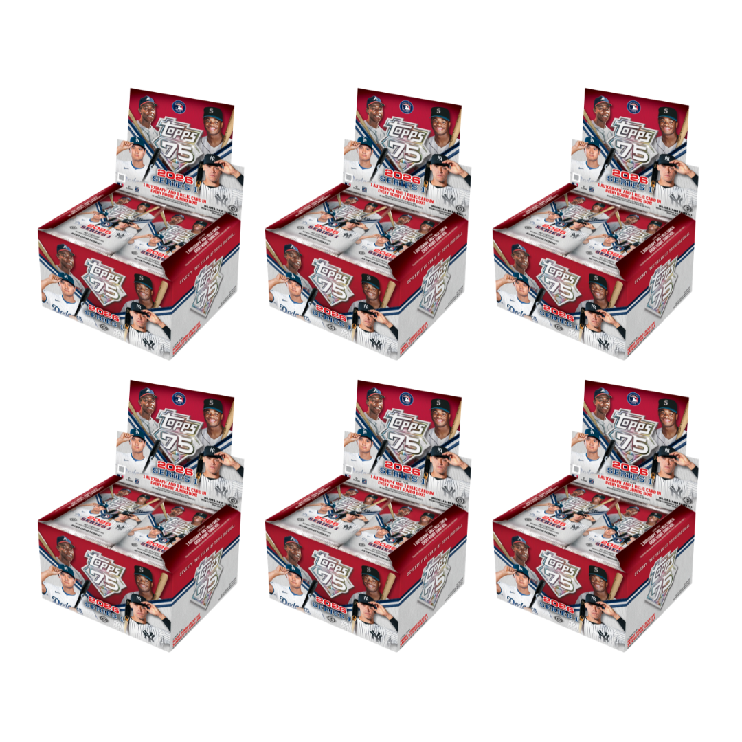 #MLB247 | PYT | 2026 TOPPS SERIES ONE JUMBO BASEBALL CASE (6 Boxes)
