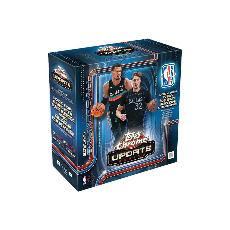 2025-26 Topps Chrome Update Basketball Mega Box