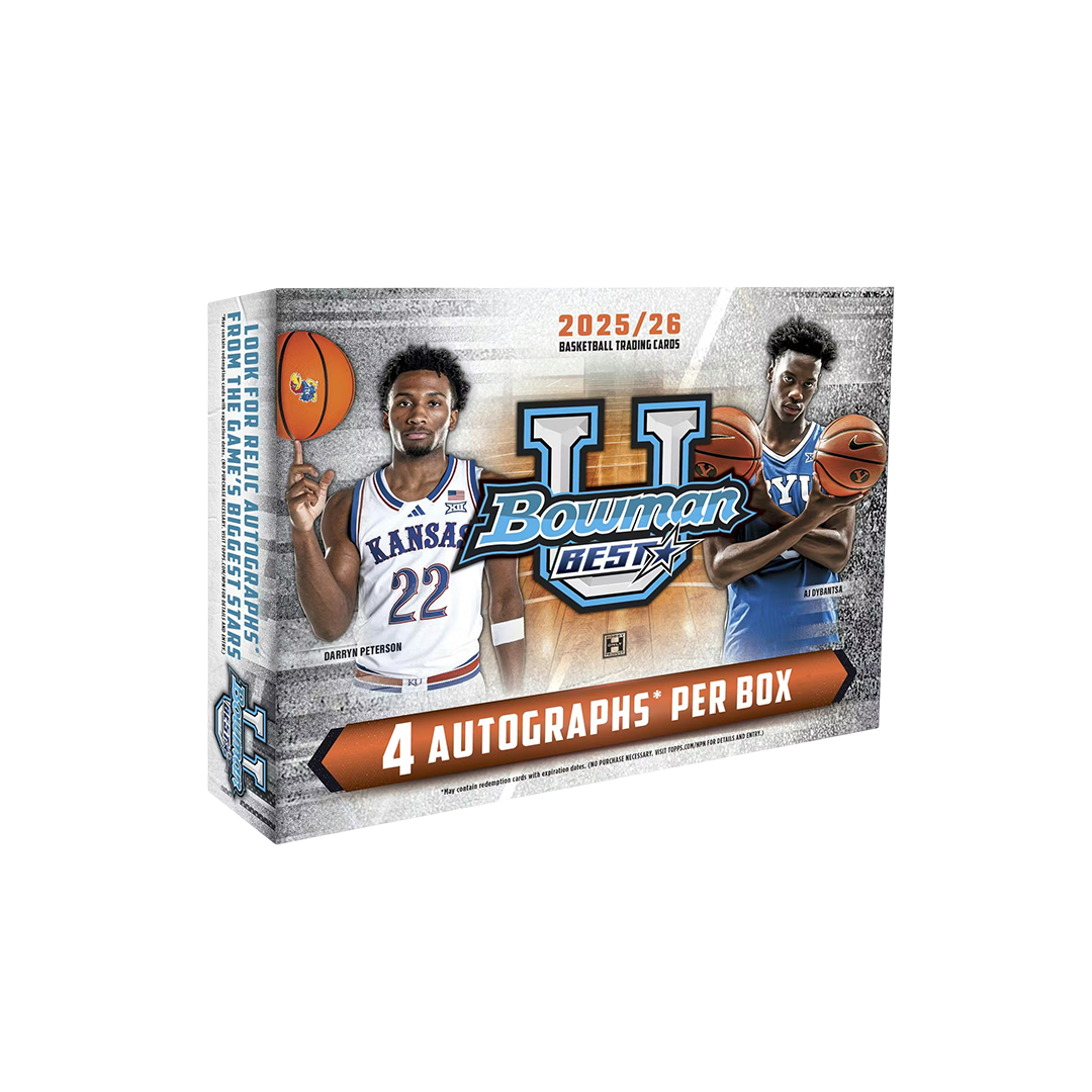 2025-26 Bowman University Best Basketball Hobby Trading Cards