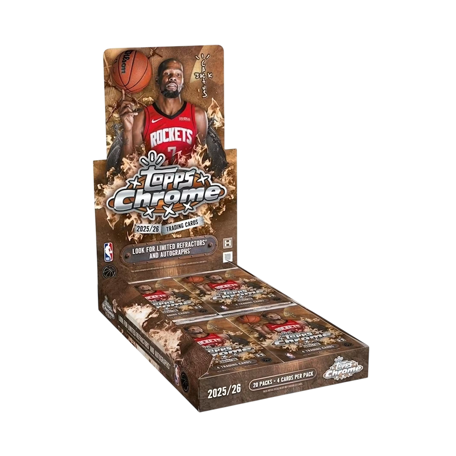 2025-26 Topps Chrome Cactus Jack Hobby Basketball Box