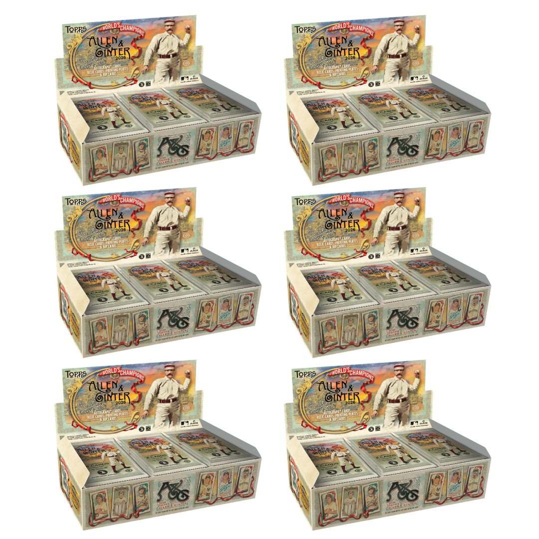 BREAK#252 2026 Topps Allen & Ginter Baseball Hobby Half Case (6 Box) Team Break 10/07/26 01:00 PM EST