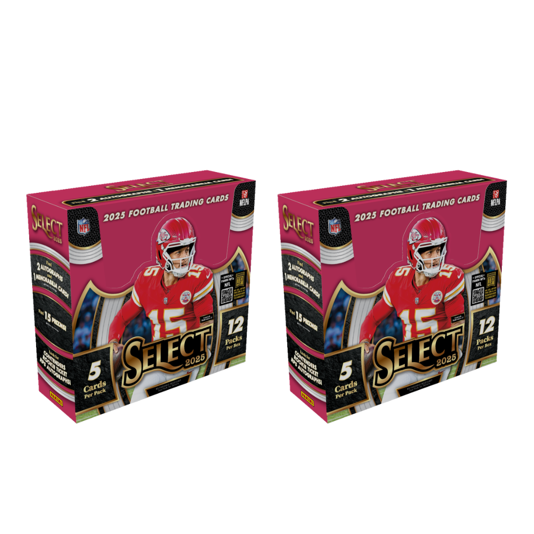 BREAK#268 FRIDAY  02/20/26 07:30 PM EST or RIP ON FILL 2025 Panini Select Football Hobby (x2) Pick Your Team (MD)