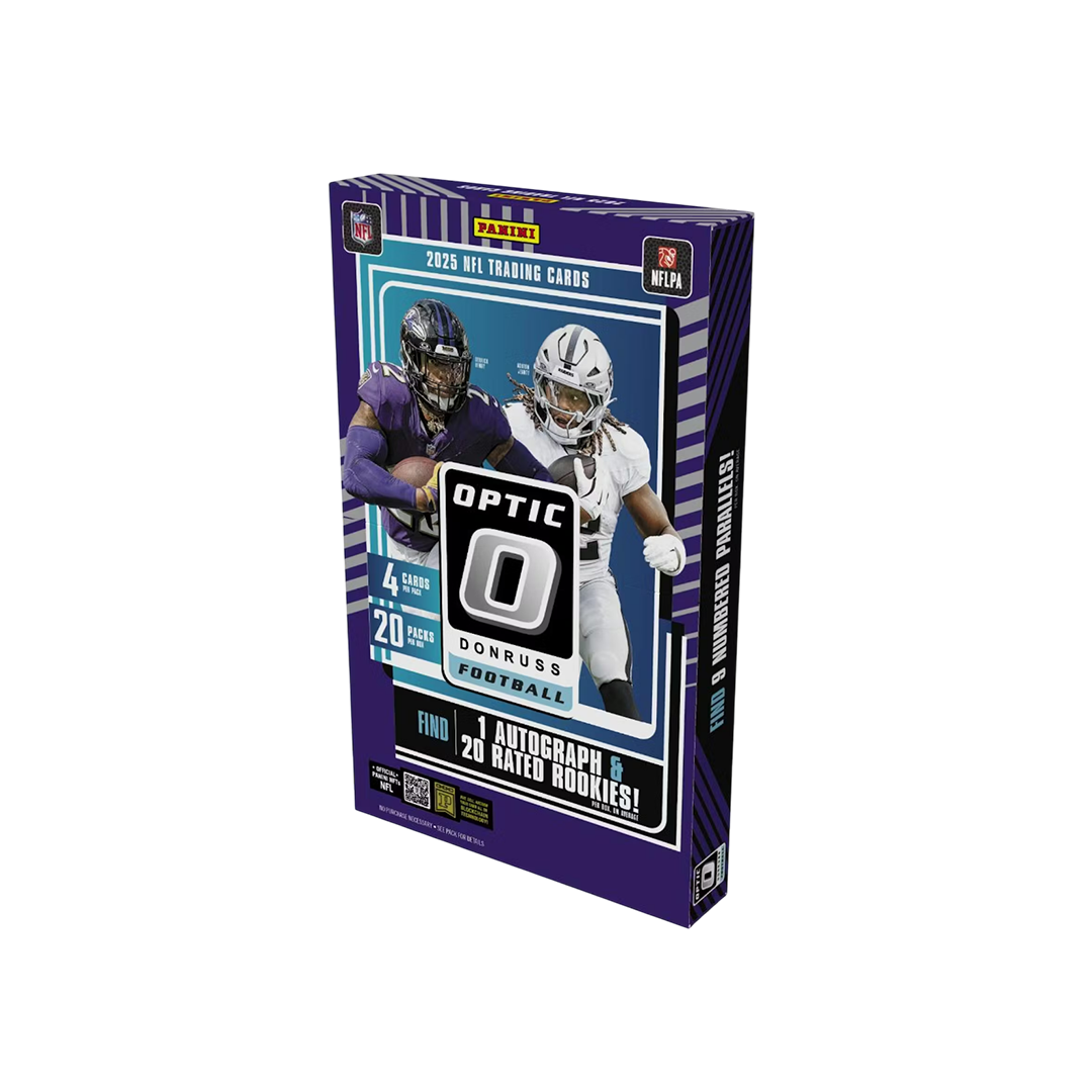 2025 Panini Donruss Optic Football Hobby Trading Cards