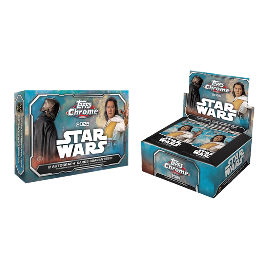 BREAK#041 TUESDAY 2025 Topps Star Wars Chrome Hobby + Topps Star Wars Chrome Breaker's Delight Pick Your Team (MDAC) RIP ON FILL