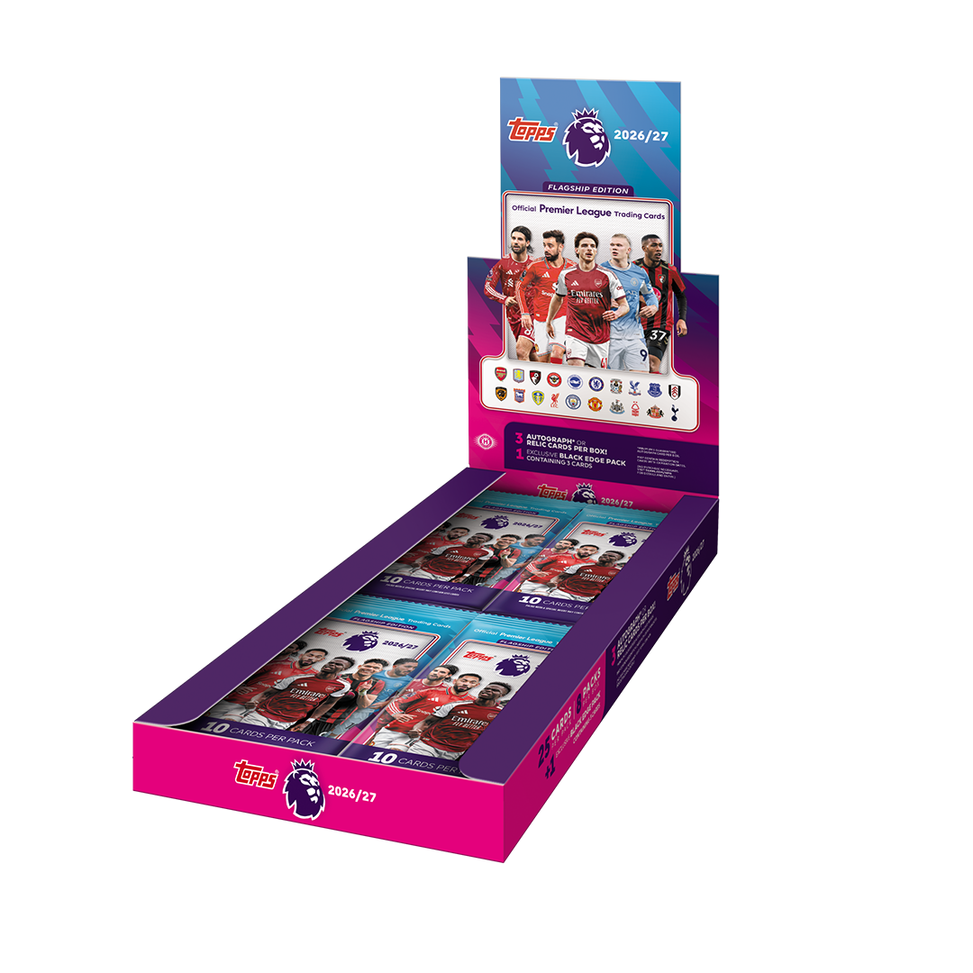 2026-27 Topps Flagship EPL Soccer Hobby Box