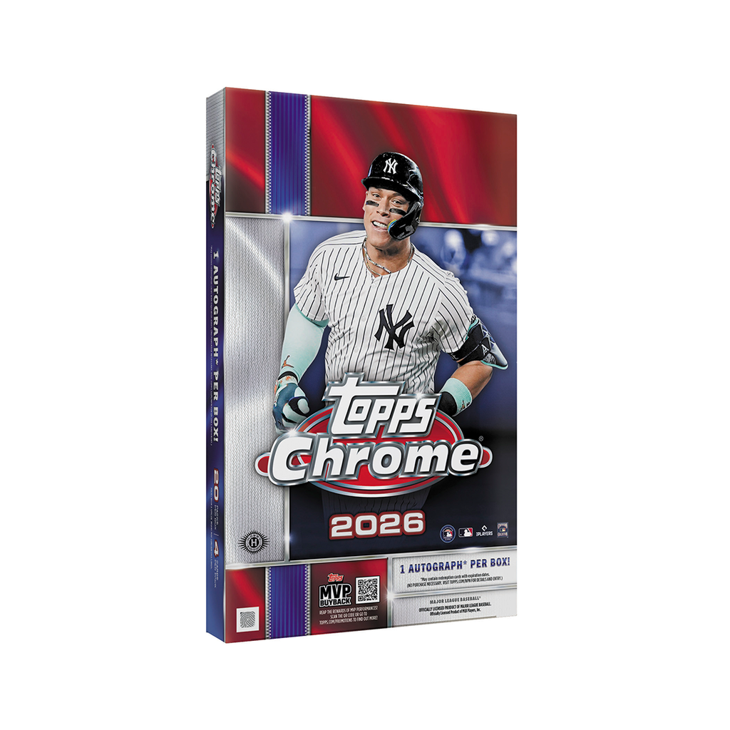2026 Topps Chrome Baseball Hobby Box