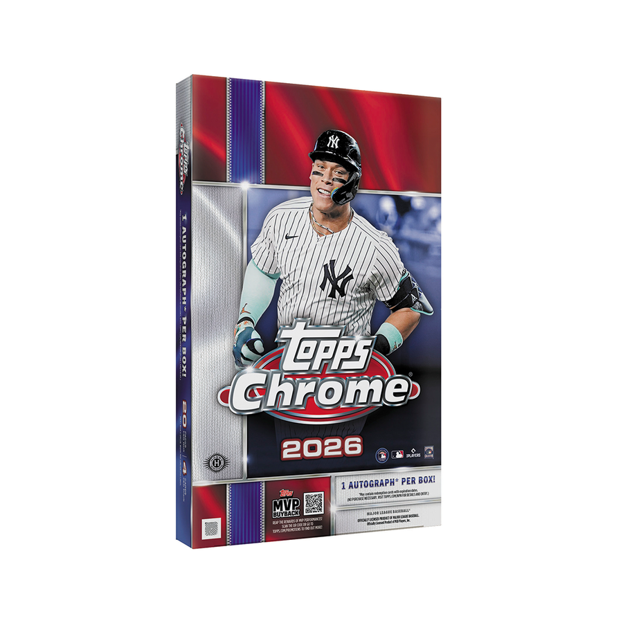 2026 Topps Chrome Baseball Hobby Box