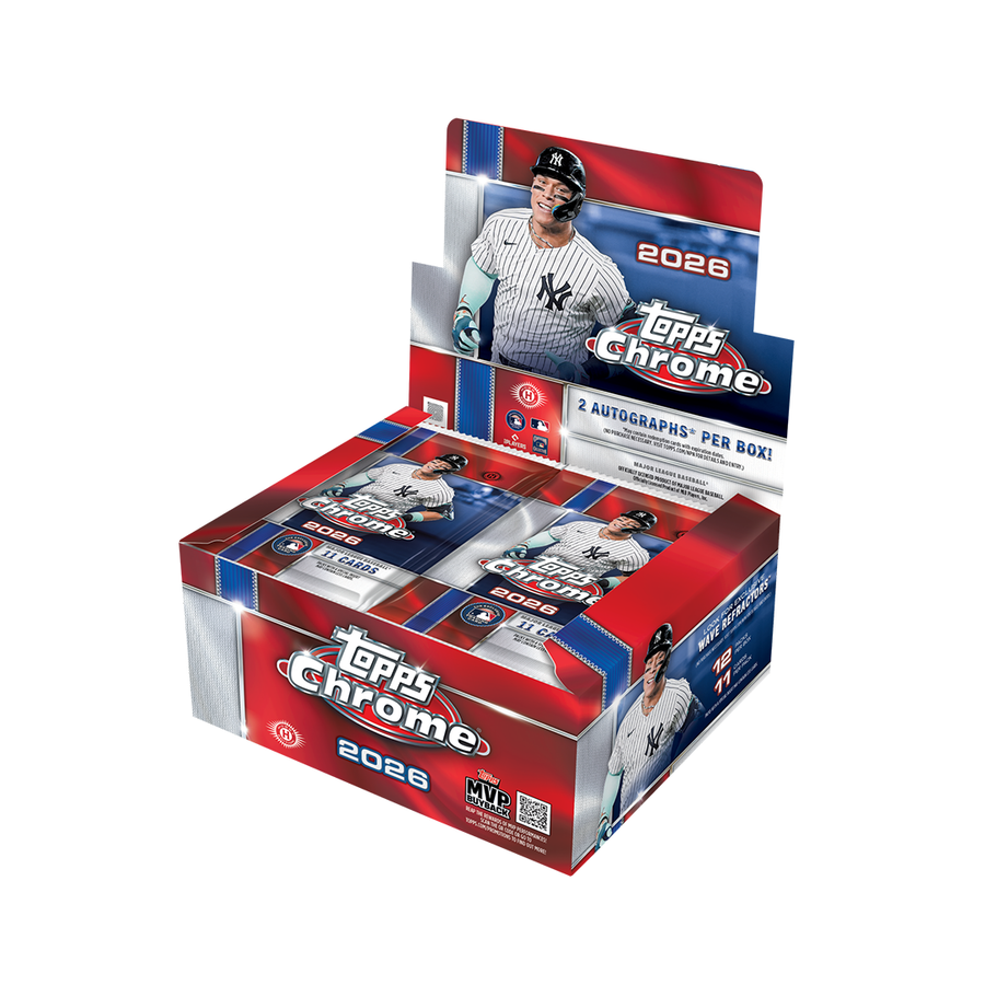 2026 Topps Chrome Baseball Jumbo Box