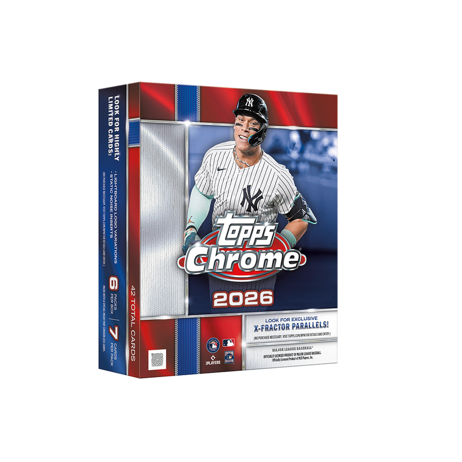 2026 Topps Chrome Baseball Mega Box