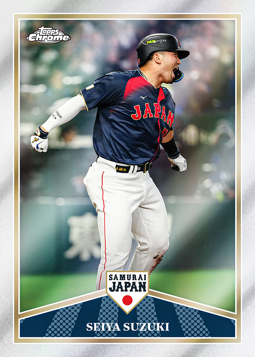 2026 Topps Chrome Baseball Team Samurai Japan Collection Box