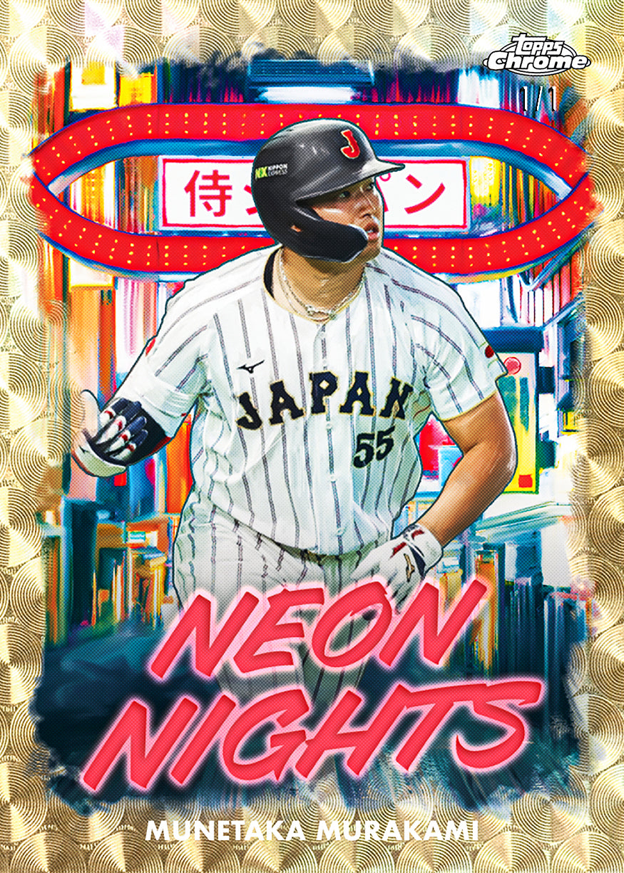 2026 Topps Chrome Baseball Team Samurai Japan Collection Box