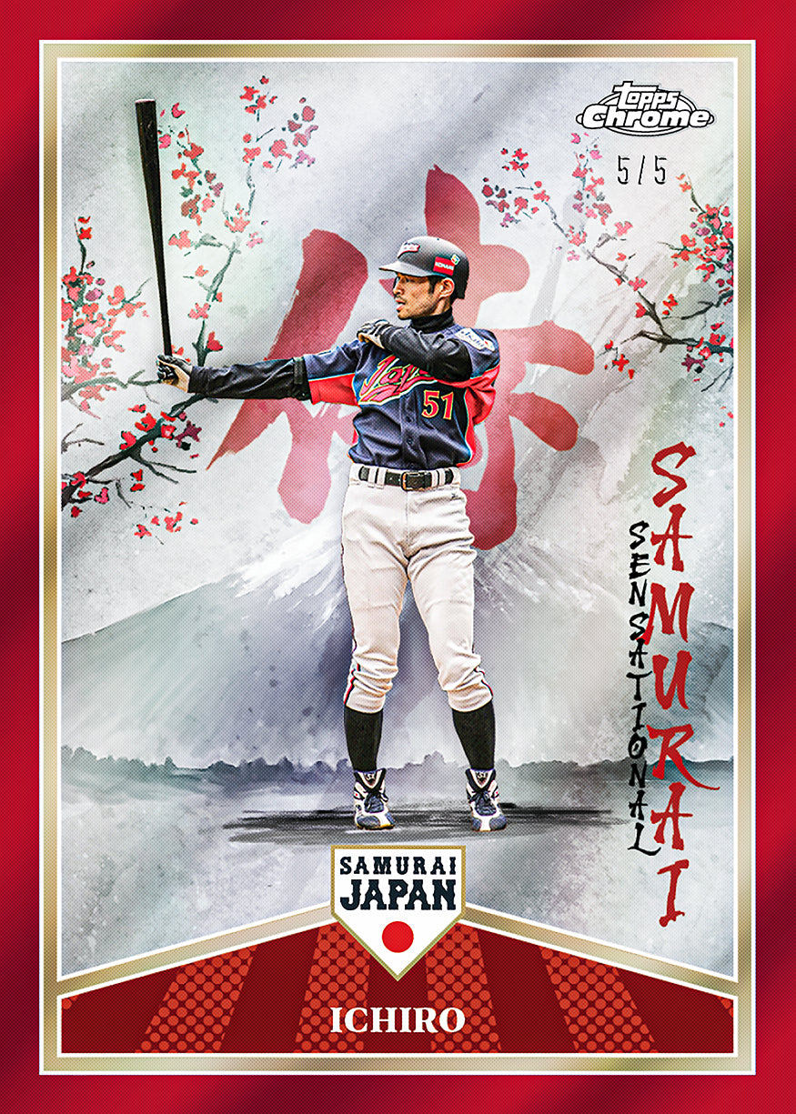 2026 Topps Chrome Baseball Team Samurai Japan Collection Box