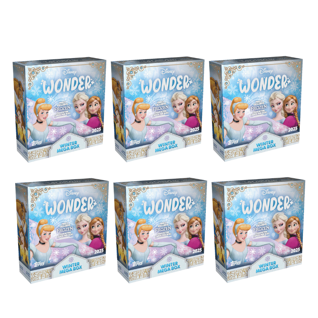 BREAK#264 FRIDAY 2025 Topps Disney Wonder Mega (x6) Pick Your Team (SMLW) RIP ON FILL